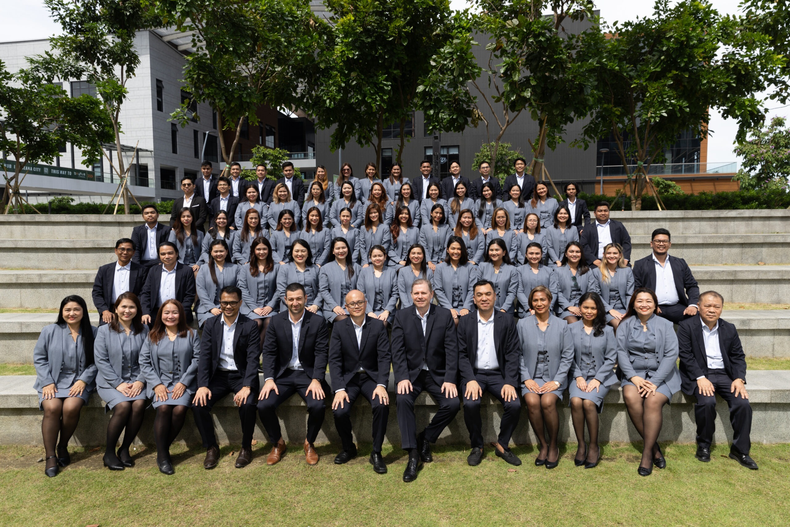 Filipino Manning Agency crew on deck